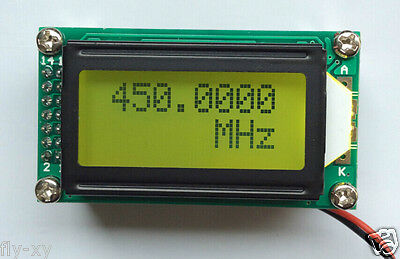 1 Mhz ~ 1.1ghz Frequency Counter Tester Measurement For Ham Radio Plj-0802-f