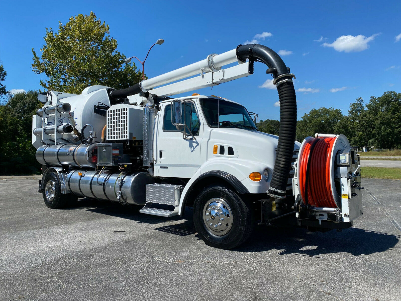 Sterling 7500 Vactor 2100 Vacuum Truck Hydro Excavator Sewer Cleaner Truck