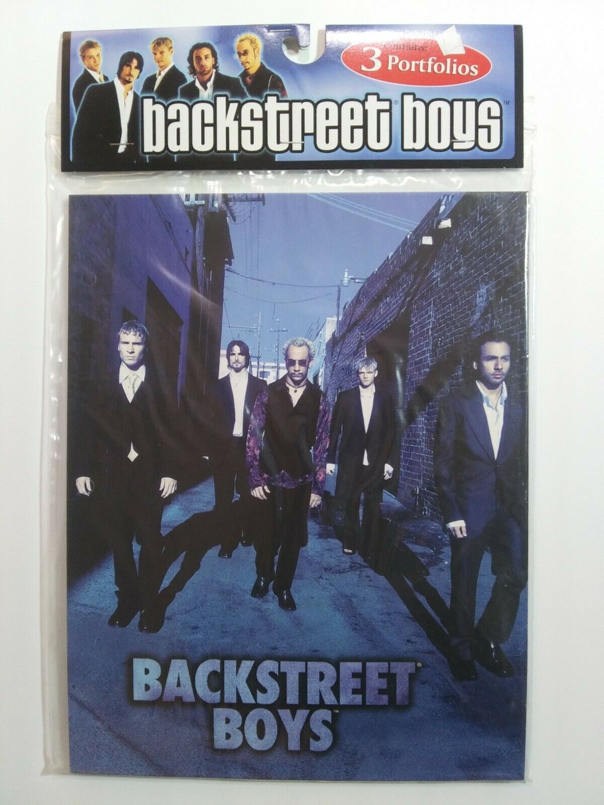 Backstreet Boys Folders Pack Of 3 Vintage Rare