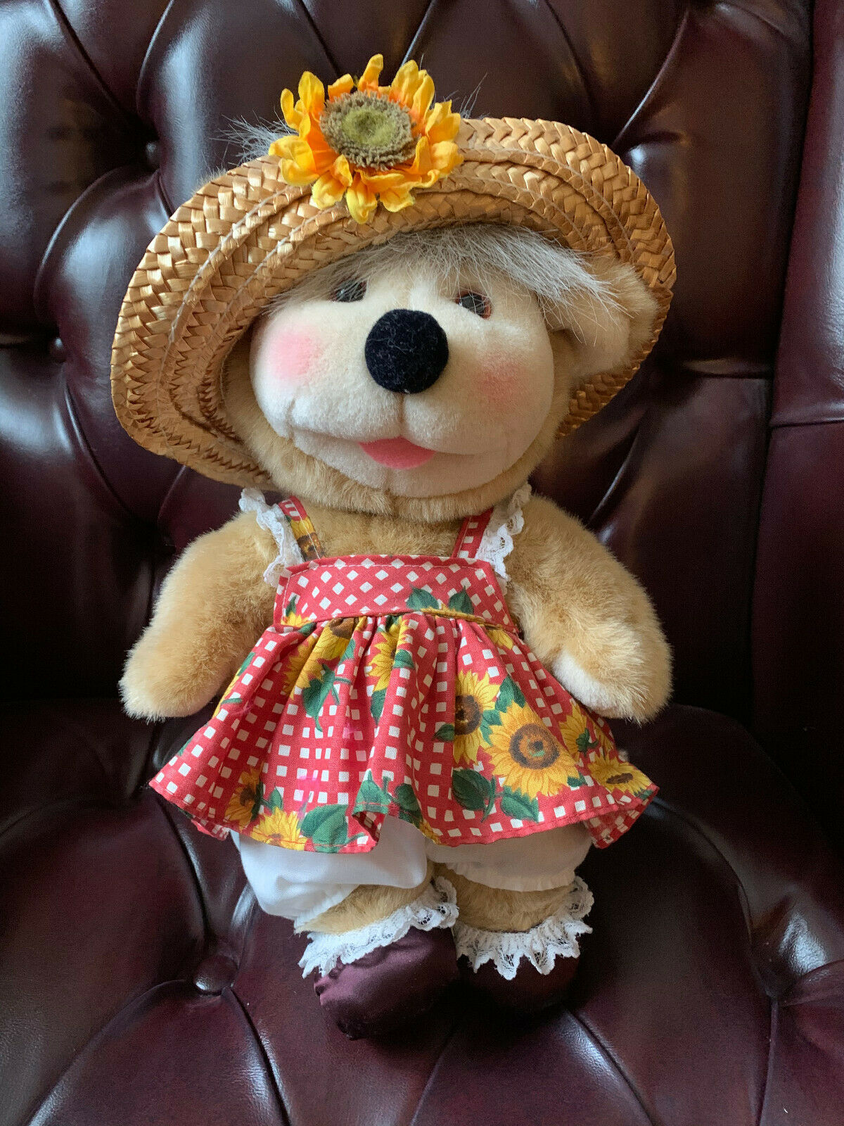1991-all Stuffed Up Teddy Bear By Linda Novick All Stuffed Up By Linda Novick
