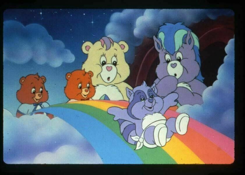 Care Bears Animation 1985 Movie Rainbow Original 35mm Transparency Slide