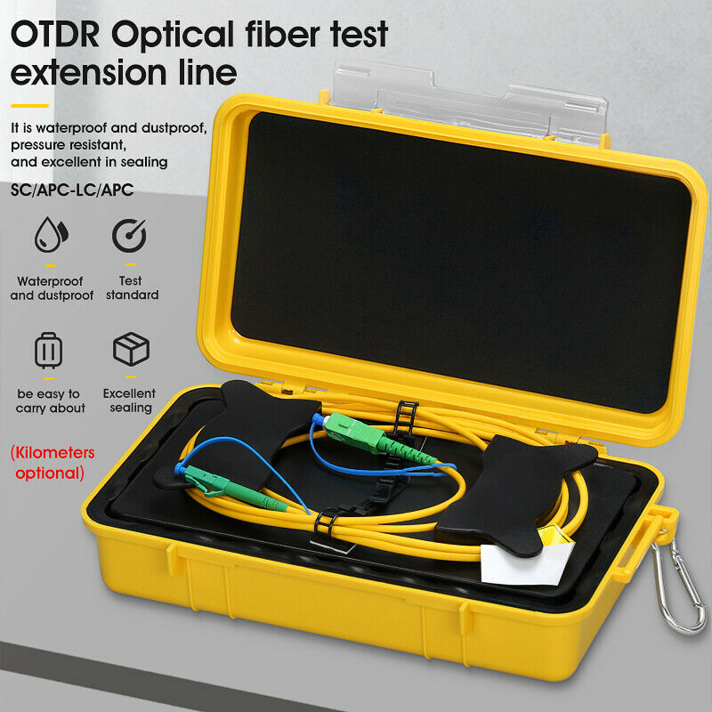 Sc/apc-lc/apc Otdr Dead Zone Eliminator Fiber Rings Optic Otdr Launch Cable Box