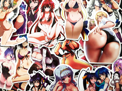 70 Sexy Anime Girl Waifu Women Vinyl Stickers - Fast Us Shipping