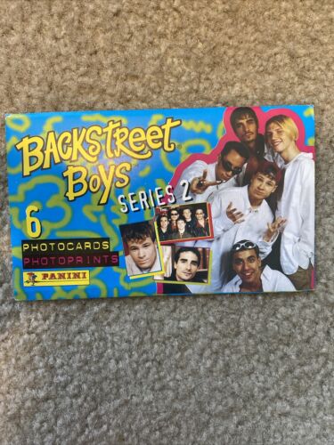 Panini Backstreet Boys 1997 Series 2 Sealed Pack