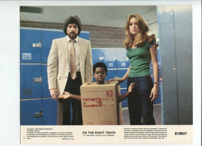 On The Right Track-1981-promo Still-gary Coleman-comedy Fn