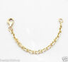 3mm Heavy Duty Solid Cable Chain Necklace Extender Real 14k Yellow Gold