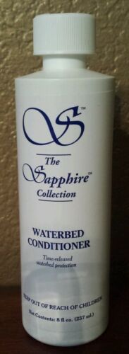 (1) Lg. (8 Oz) Blue Magic Sapphire Waterbed Mattress Conditioner-free Shipping