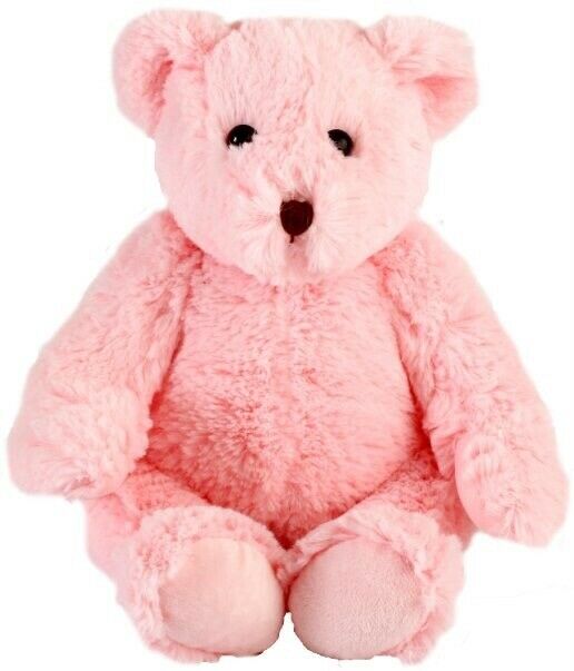 Lot Of 12 Wholesale 10-12" Plush Stuffed Teddy Bears Bear Toys - Pink Bear