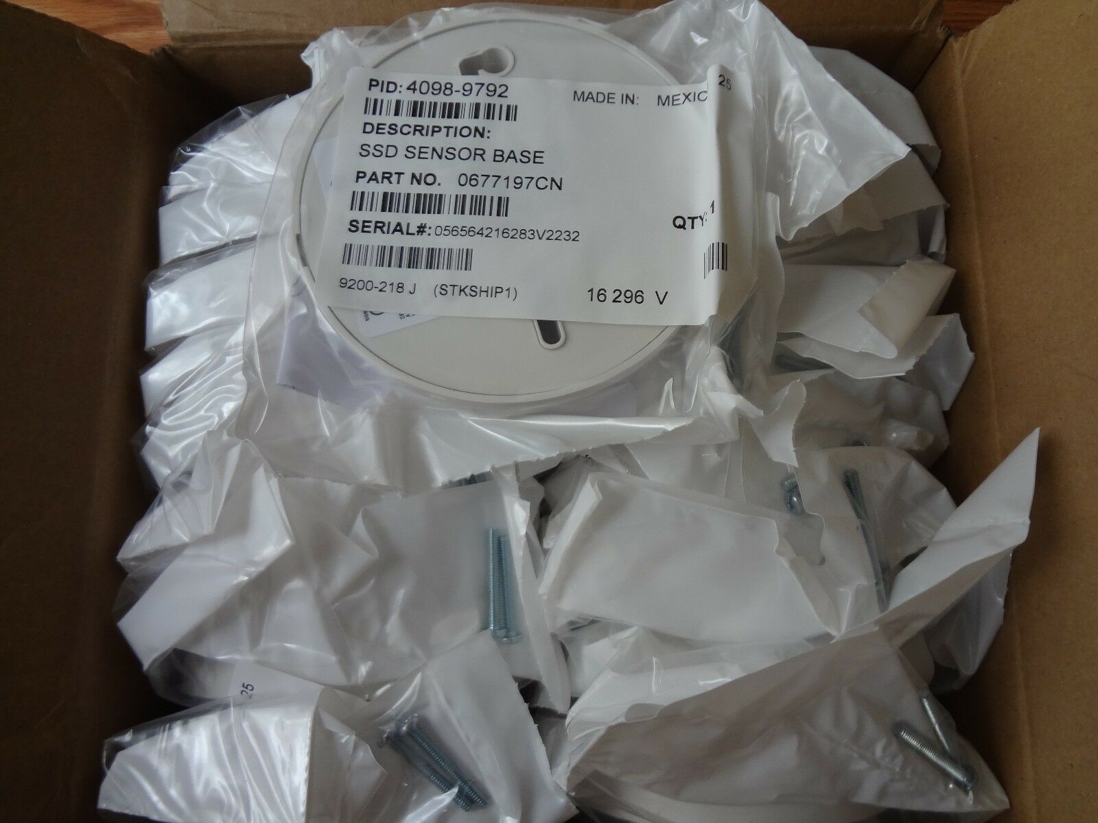 Brand New Simplex 4098-9792 Ssd Sensor Base 0677197cn Free Shipping !!!