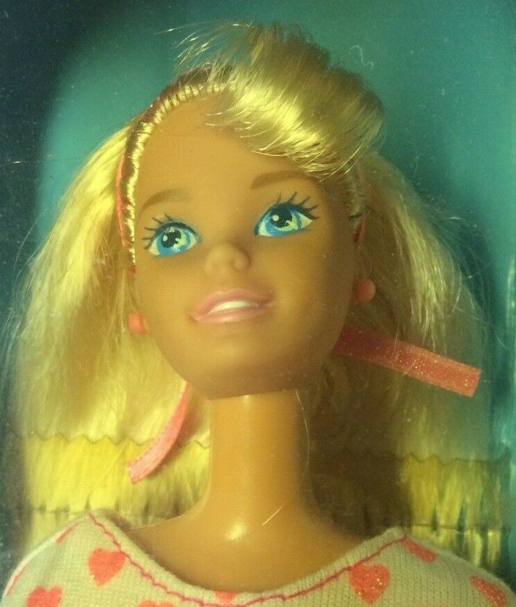 Barbie Doll Pretty Hearts Barbie Doll Nrfb 1995