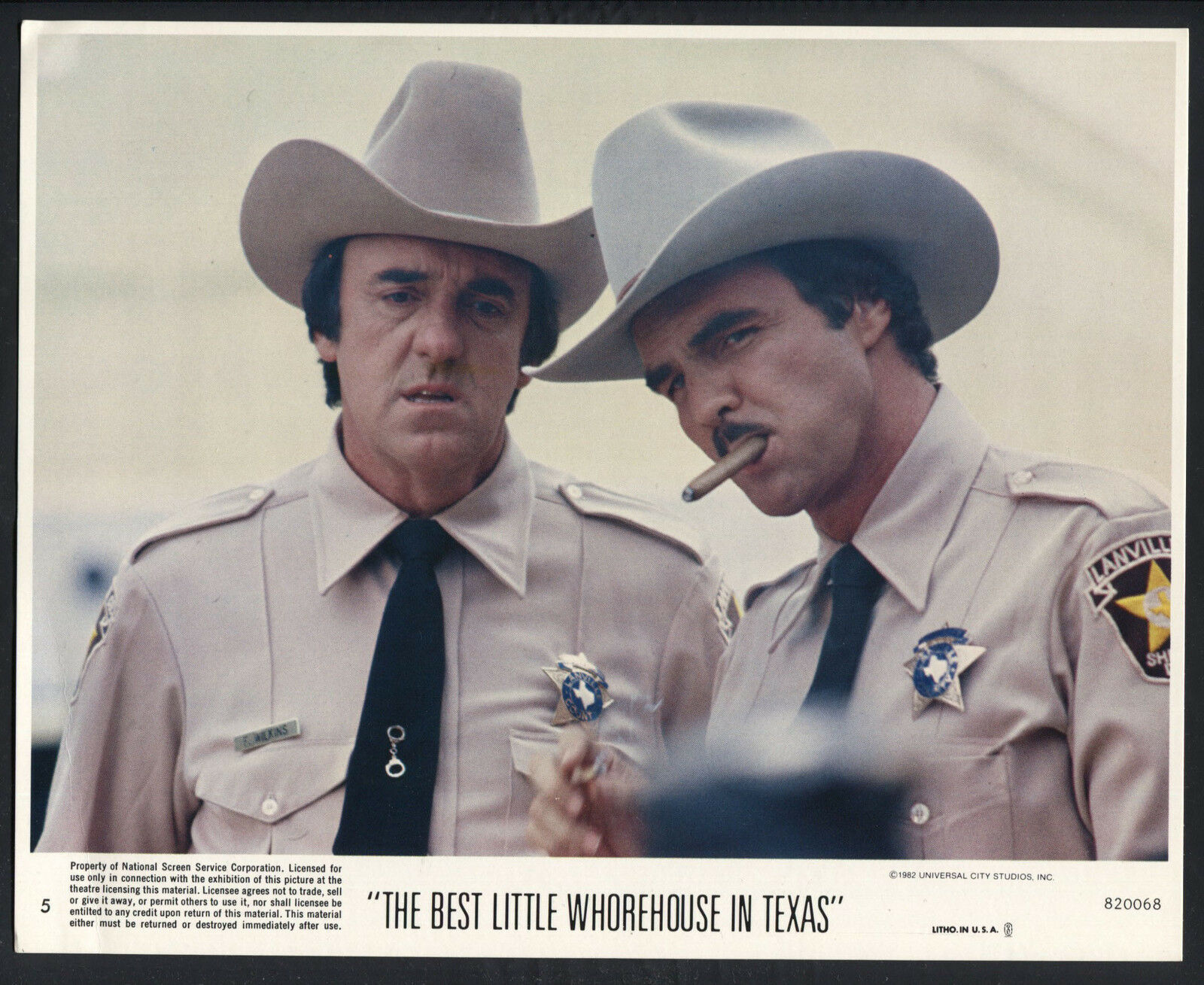 Jim Nabors Burt Reynolds The Best Little Whorehouse In Texas ‘82